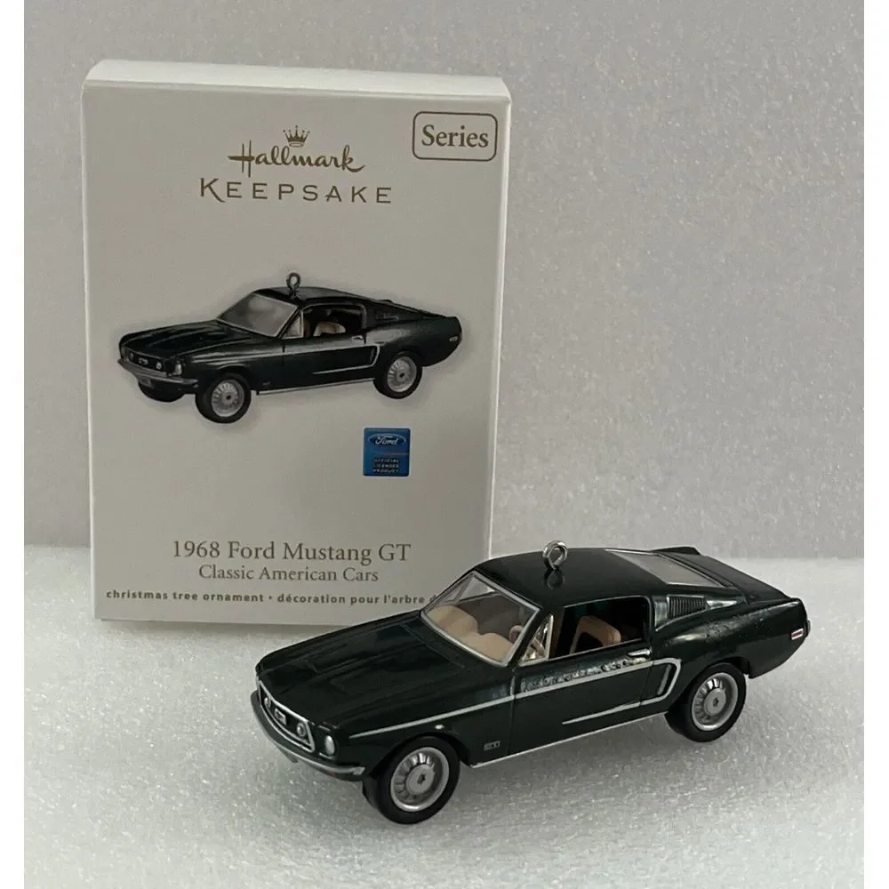 Hallmark Keepsake 1968‎ Ford Mustang GT Classic American Cars 21st In Series
